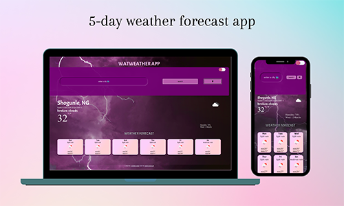 weather app